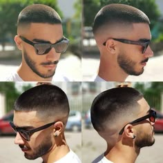 Mens Haircuts 2022, Barber Instagram, Best Mens Haircuts, Military Haircuts Men, Crew Cut Hair, Very Short Hair Men, Men Fade Haircut Short, Haircuts 2022, Short Fade Haircut