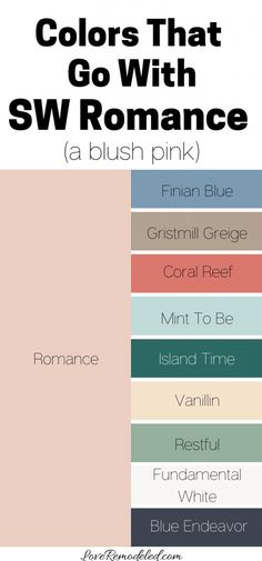 colors that go with swish pink and blue in the same color scheme for different shades