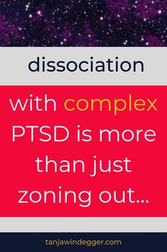 Dissociation is just one symptom of complex PTSD after childhood trauma and abuse or any prolonged interpersonal trauma. People often think its being spaced out or zoned out, but there is much more to this that really affects your sense of self. Here's a blog and video with some tips #cptsd #dissociation #depression #anxiety #flashback Mind Facts, Case Manager, Mental Health Facts, Mental Health Therapy, Sense Of Self, Dissociation, Post Traumatic, Mental And Emotional Health, Psychology Facts