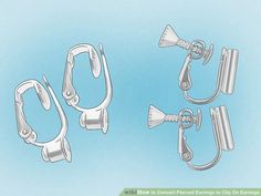 3 Ways to Convert Pierced Earrings to Clip On Earrings - wikiHow Getting Your Ears Pierced, Cleaning Your Ears, Green Stuff, Piercing Studio, Jewelry Pliers, Buy Earrings, Q Tip, Make Your Own Jewelry, Soft Toothbrush