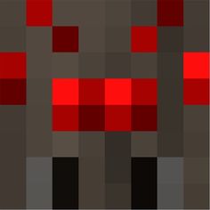 an image of red and grey squares in the same color as they appear to be pixeled