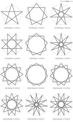 the instructions for how to draw an origami star in one point, which is very