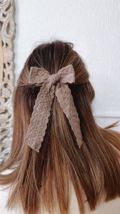 Our Dainty Lace Floral Hair Bow - is a delicate accessory that adds a touch of vintage charm and feminine elegance to your hairstyle. Floral hair bow Brown Dainty hair bow Bride Top, Feminine Elegance, Chic Halloween, Festival Shop, Your Hairstyle, Exclusive Dress, Everyday Chic, Floral Hair, Chic Boutique