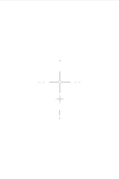 an image of a cross in the middle of a white background that is very simple