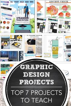 the top 7 projects to teach graphic design