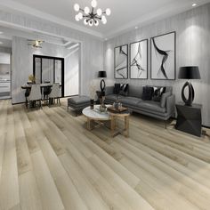 SPC Laminate Waterproof Flooring Sliver Moon - 0.22" Thickness Pallet Dimensions, Dc Collection, Waterproof Wood, Waterproof Flooring, Radiant Heat, Wood Laminate, Wood Texture, Laminate Flooring, Water Pipes