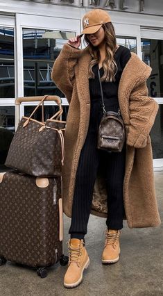 Stylish Winter Outfits, Winter Fashion Outfits Casual, Trendy Fall Outfits, Teddy Coat, Winter Outfits Women, Fall Fashion Outfits, Looks Style, Mode Inspiration