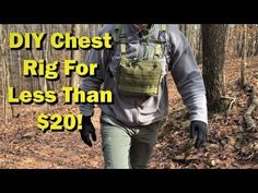 Diy Tactical Gear, Hill People Gear Kit Bag, Hunting Chest Rig, Diy Hunting Gear, Diy Bushcraft Gear, Chest Pack, Chest Rig Setup, Tactical Chest Rigs, Bank Bag