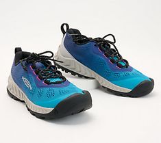 Experience the outdoors in these hiking trail sneakers. Designed with comfort, protection, and stability in mind, this running shoe features an airy mesh upper and all-terrain tread. From KEEN. Trail Sneakers, Hiking Trail, Running Shoe, Hiking Trails, The Outdoors, Sneakers Fashion, Running Shoes, Fashion Shoes, Hiking