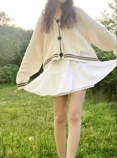 Folklore Outfit, Cardigan Outfit Aesthetic, Taylor Swift Cardigan, Folklore Cardigan, Outfit Cardigan, Taylor Outfits, Slouchy Cardigan, Taylor Swift Inspired, Taylor Swift Tour Outfits