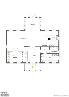 the floor plan for an apartment with two levels and three rooms, including one bedroom