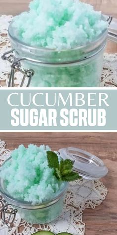 Indulge in a spa-like experience with our DIY Cucumber Mint Sugar Scrub, a must-have from our collection of DIY beauty recipes. This luxurious scrub blends the crispness of cucumber with the invigorating scent of mint, providing gentle exfoliation and hydration. Ideal for promoting smooth and radiant skin, this homemade scrub is simple to prepare and offers a refreshing escape. Follow our detailed instructions to make this refreshing cucumber mint scrub and discover other delightful DIY beauty recipes for your skincare routine. Easy Diy Sugar Scrub, Easy Sugar Scrub, Diy Sugar Scrub, Scrub Homemade, Mint Sugar Scrub, Mint Sugar, Cucumber Scent, Diy Pumpkin Spice