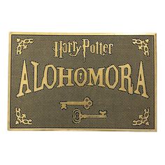 a harry potter book with the words alohora on it