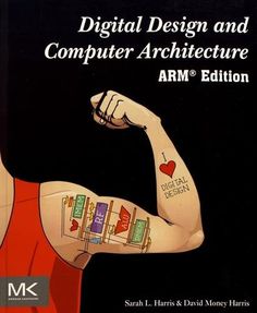 a book cover for digital design and computer architecture