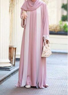 pink colour beautiful Abaya #pink #abaya