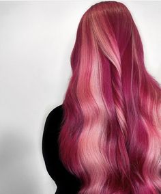 Red And Pink Hair Color, Red And Pink Hair, Gemini Hair, Pink Hair Color, Cute Hair Colors, Cool Vibes, Pulp Riot, Spring Hair Color, Spring Hair