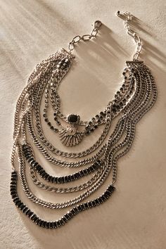 The Pistols Stacked Chain Choker | Free People.#jewelrylover #handcraftedjewelry #jewelryinspiration #jewelrydesign #jewelryobsessed #jewelryoftheday #jewelrygoals #jewelryfashion #jewelrytrends