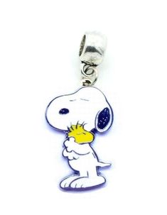 PRICES MAY VARY. Snoopy/Woodstock Charm Dimensions: 1 1/4" in Length x 3/4" Across Slider has a Large 5mm Inner Diameter Core Easy Addition to a Jewelry Project, Necklace, DIY Projects, Etc. Bright Enamel Color / Nickel and Lead Free The Snoopy/Woodstock design measures approximately 1 1/4" in length x 3/4" across and has tiny little sparkles. The slider is a high polished silver tone and has a 5mm inner diameter core that should accommodate most necklaces, etc. PACKAGED IN CLEAR PLASTIC BAG. Peanuts Charm, Woodstock Peanuts, Clear Plastic Bags, Snoopy Love, Jewelry Making Charms, Snoopy And Woodstock, Woodstock, Diy Necklace, Jewelry Projects