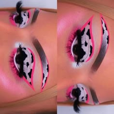 Eyeshadow Looks With Eyeliner, Creative Makeup Looks Eye Art, Cute Eyeshadow Ideas, Graphic Eyeshadow, Face Art Makeup