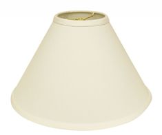 a white lamp shade on a white background