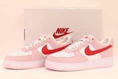 Description Nike Air Force 1 '07 Valentine's Day DD3384-600 Size US 10.0 Sneakers Shoes Condition:NEW All my products are 100% Authentic. Please feel free to contact us if you have any question. Shipping We ship using FedEx, DHL and Japan Post. Payment We usually ship within 10 business days of receiving cleared payment. International Buyers - Please Note: Import duties, taxes and charges are not included in the item price or shipping charges.These charges are the buyer’s responsibility.Please c Heart Shoes Nike, Nike Airforce 1 Preppy, Nike Air Force 1 Valentines Day 2004, Air Force 1 Size 6, Nike Shoes Heart, Nike Air Force 1 2022, Valentines Day Nike Air Force 1s, Nike Shoes Women Air Force Pink, Valintens Nike