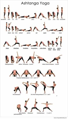 an image of yoga poses for beginners to do in the morning or evening hours