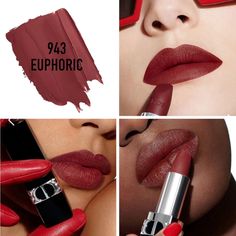 A Refillable, Long-Lasting Lipstick With Hydrating, Floral Lip Care For Up To 24 Hours Of Comfort. Brand New Without Box Shade 943 Euphoric Matte Which Is A Deep Wine Color. Dior Contour, Refillable Lipstick, Dior Rouge, Dior Lipstick, Sugar Lip Scrub, Long Wear Lipstick, Red Peonies, Minimal Color, French Beauty