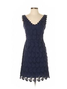 Lilly Pulitzer Reeve True Navy Truly Sailboat Boat Lace Dress Sleeveless Size 2 #LillyPulitzer #ShiftDress #Casual Dress Sleeveless, Lace Dress, Little Black Dress, Navy