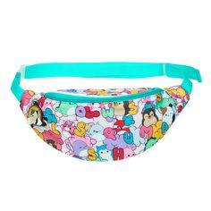 Your kiddo will love keeping their essentials in this Squishmallows Belt Bag. Your kiddo will love keeping their essentials in this Squishmallows Belt Bag. FEATURES 1 zippered pocket Adjustable strapDETAILS 5.4" H x 11.7" L x 3" DFABRIC & CARE Nylon Spot clean Imported Size: One Size. Gender: female. Age Group: kids. Beanie Boos, Girls Accessories, Belt Bag, 4 H, Gender Female, 1st Birthday, Age Group, Adjustable Straps, Pom Pom