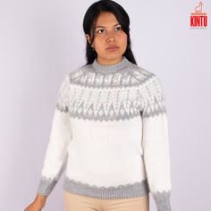 This hypoallergenic soft wool Peruvian sweater is the ideal choice for a perfect, cozy gift for women during the fall and winter seasons. Crafted from natural fibers, the fabric provides both protection and warmth while adding a refined texture to the garment. It's the perfect attire to pair with jeans or pants. Order your sweater now! They boast exceptional quality and make an ideal Christmas gift. Surprise your loved ones with this charming present. Measurements: Medium size: - Chest: 92 - 95cm - Waist: 73 - 76cm - Hip: 98 - 102cm Large size: - Chest: 97 - 102cm - Waist: 78 - 84cm - Hip: 104 - 108cm Size XL: - Chest: 105 - 112cm - Waist: 87 - 95cm - Hip: 110 - 118cm Peruvian Sweaters, Cozy Womens Sweaters, Alpaca Wool Sweater, Wool Gifts, Women Sweaters Winter, Alpaca Sweater, Women Essentials, Perfect Woman, Alpaca Wool