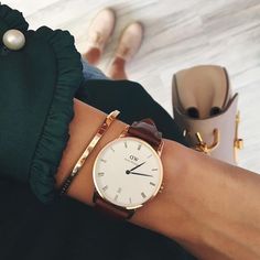 Get 15% off at Daniel Wellington using the promo code: MELANIEX | Classic Black Bristol Foto Photo, Watches Jewelry, Minimalist Jewelry, Daniel Wellington, Luxury Watches, Wellington, Girly Things