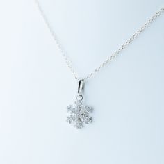 This Snowflake necklace is perfect for anyone that wants a little sparkle!• Material: High Quality Sterling Silver 925• Featuring a 10mm Snowflake with chain 16 inches• Waterproof Jewelry• Nickel Free Sterling Silver Snowflake Jewelry For Winter, Silver Snowflake Necklace Elegant Style, Elegant Silver Snowflake Necklace, Elegant Winter Jewelry As Gift, Elegant Winter Holiday Jewelry, Sterling Silver Snowflake Jewelry, Winter Snowflake Necklace, Elegant Silver Necklace For Winter, Winter White Sterling Silver Necklaces