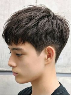 Asian Men Short Hairstyle, Two Block Haircut, Short Hair For Boys, Haircut Selfie, Photo Hijab, Boy Haircuts Short, Hair Cut Guide, Asian Man Haircut, Mens Haircuts Short Hair