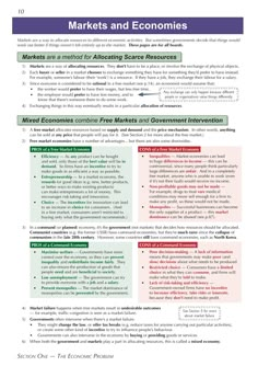 the market and economic plan for markets is shown in this document, which includes information on how