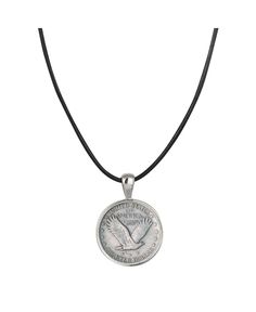 in stock Silver Quarters, American Coins, Leather Cord, Coin, Buy Online, For Men, Pendant, Silver, Leather