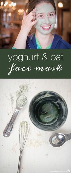 Oats And Yogurt, Oats Face Mask, Clay Face Mask Recipe, Coconut Face Mask, Yogurt Face Mask, Probiotic Skin Care, Chocolate Face Mask, Peel Off Face Mask, Clay Recipe