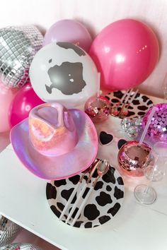 Pink Cowgirl Hat | Cowgirl Hat | Bashify Event Co. Cowgirl Party Hats, Preppy Cowgirl Party Ideas, Disco Cowgirl Birthday Party Outfit, Birthday Cowgirl Hat, Pink Cowgirl Party, Pink Cowgirl Birthday, Dolly Parton Birthday, Cowgirl Party Decorations, Pink Cowgirl Hat