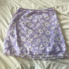 Art Class Girls' Skirt M 7/8 Purple Floral Print Nwt Lined Purple Floral Skirt, Girls Denim Skirts, Distressed Skirt, Purple Floral Print, Girls Skirt, Anime Clothes, Drawing Anime Clothes, Purple Skirt, Velvet Skirt