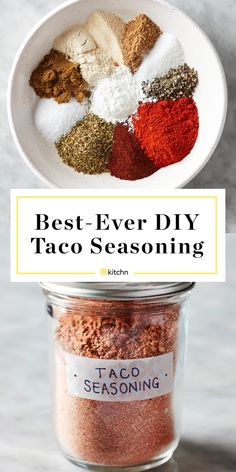 the best ever diy taco seasoning recipe in a jar