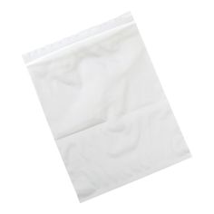 a white paper bag on a white background