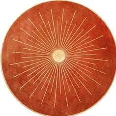 INSPIRA LIFESTYLES - Radiant Round Area Rug - ACCENT RUG Large Modern Rugs, Rug For Dining Room, Sleeping Room, Indoor Carpet, Round Area Rug, Modern Round, Brown Rug, Modern Rugs, Area Rug