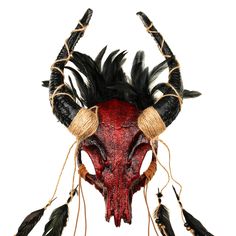 PRICES MAY VARY. Scary adult costume horror party cosplay Halloween mask masquerade - Mask is created with the look of the animal ghost skull skeleton face of the forest wild animal Ram, Sheep, Antler, Goat. Well-known costume masquerade in the Pagan ritual. Perfect for the haunted horror occasions such as Halloween party, prom, ball, cosplay, game shows. Props for haunted house, games, scary horror thriller movies, theater plays, etc. Popular costume in the Pagan ritual, Europe's haunted Christ Masquerade Mask Full Face, Elegant Face Mask, Pagan Festivals, Viking Skull, Devil Mask, Festival Headpiece, Deer Horns, Ram Skull, Pagan Rituals