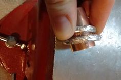 Hammered Aluminum Foil Rings : 12 Steps (with Pictures) - Instructables Rusty Nail