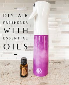 Non-toxic air freshener with doTERRA oils in an ultra fine mister. The perfect air freshener! Homemade Scents, Diy Air Freshener Spray, Air Freshener Spray, Bathroom Spray, Doterra Oil, Doterra Essential Oils Recipes, Diy Air Freshener, Essential Oil Spray, House Keeping