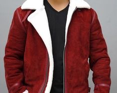 Chronicles, Red Jacket, Ryan Reynolds, Christmas, Jacket mens Red Costume, Christmas Red, Red Christmas, Leather Jacket