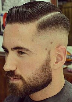 Men's Haircuts, Trendy Hairstyle, Mens Haircuts Short, Fade Haircut, Hair And Beard Styles, Great Hair, Facial Hair, Trendy Hairstyles, Bearded Men