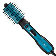 Dry and style in one step and give your hair a quick, painless knotectomy™ with the best hair detangling technology. This is just what the doctor ordered—an all-in-one solution for an at-home salon blowout that leaves your hair luxuriously smooth, shiny, and frizz free. 120 Flexalite™ bristles, spaced just right, ensure painless detangling as you dry and style at the same time. Tourmaline ceramic and ionic technology defrizz as you detangle. Choose from cool, low, or high heat settings for all h Salon Blowout, Curling Brush, Oval Brush, Dryer Brush, Hair Dryer Brush, Home Salon, Frizz Free, Hair Pictures, Dry Brushing