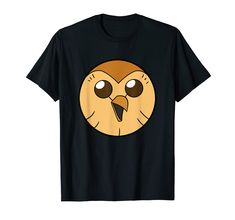 an angry bird with big eyes on it's face t - shirt for kids