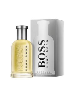 HUGO BOSS BOSS NO.6 BOTTLED 6.7 OZ EDT (M)
(Original, Retail Packaging)  
Boss Bottled No. 6 is Hugo Boss' signature scent. It's a powerful, woody scent with masculine fragrances and undertones. The heart of the fragrance is warm, earthy and slightly sweet with cinnamon, mahogany and carnation. Sandalwood, vetiver, cedar, olive tree bark and vanilla round out the base of the fragrance, offering rich earthy scent notes and a hint of smooth sweetness.Hugo Boss Boss Bottled No. 6 By Hugo Boss For M Boss Perfume, Hugo Boss Perfume, Cologne For Men, Masculine Fragrance, Earthy Scent, Perfume Lover, Tree Bark, Olive Tree, Signature Scent