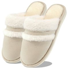 Ecetana Women's Slippers, the perfect blend of style, comfort, and warmth. The soft faux fur lining ensures a cozy experience, keeping your feet warm and comfortable even on the coldest winter days.Designed for both indoor and outdoor use, whether you're lounging at home or stepping out for a quick errand, these slippers offer versatility and convenience. Cozy Elegant Ladies Slippers:Premium breathable faux fur upper womens men slippers , chic and elegant women slippers .Premium warm fluffy lining wraps your feet for extreme comfort and keeps away from coldness. Indoor & Outdoor:Anti-skid sole to protect every step of the way, perfect house shoes for women indoor and outdoor. Soft outsole mutes your stepping,makes these house slippers as a smart choice for bedroom use. Soft Memory Foam Foo Ladies Slippers, Foam Slippers, Indoor Outdoor Slippers, Cozy Slippers, Men Slippers, Bedroom Slippers, Outdoor Slippers, Slippers For Women, Perfect House